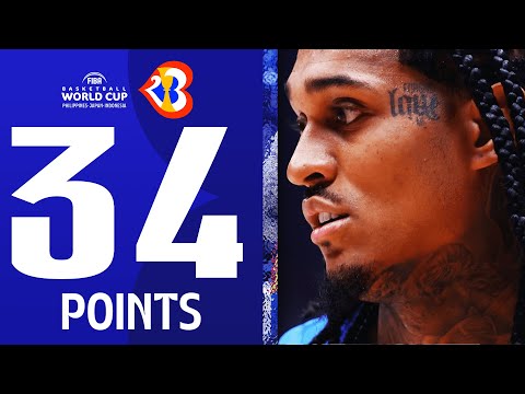 Jordan Clarkson Remains HOT In #FIBAWC Action! Drops 34 PTS & Leads Philippines To The W!