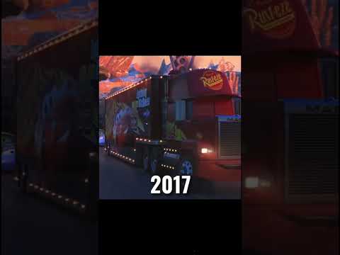 Mack 2017 vs 2023 #cars #mcqueen #pixarcars #Mack