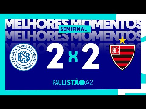 São Bento 2 x 2 Oeste - Semifinal do Paulistão A2