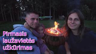 Paskutinis vlogas prieš įsidarbinant/ Kiaura padanga/ Pirmas laužavietės pakūrimas