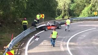 preview picture of video 'Anton Mandl Crash HillClimb Buzet 2014'