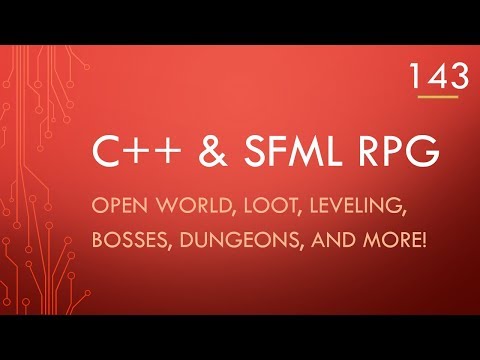 C SFML | Open World RPG 01 | Introduction
