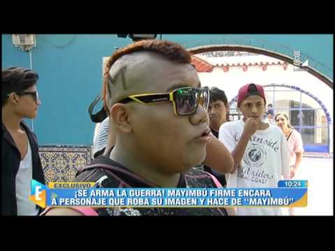 Mayimbú encara a personaje que quiere robarle imagen