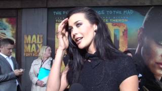 Mad Max: Fury Road: Megan Gale Exclusive Premiere Interview | ScreenSlam video