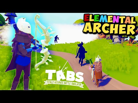 Elemental Archer vs Every Faction | RPG TABS FACTION - TABS MOD GAMEPLAY