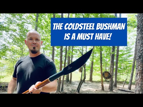 Coldsteel Bushman Knife Review: A must have!
