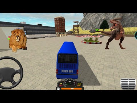 Us Police Offroad Bus Driving Simulator– Police Duty Officer Transporter Bus - Gameplay Video #65