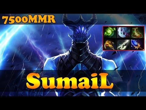 Dota 2 - SumaiL 7500 MMR Plays Razor Vol 1 - Ranked Match Gameplay!