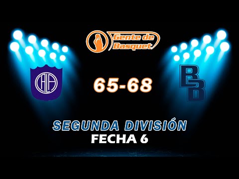 #Segunda - Fecha #6: Los Andes 65 - 68 Bahía Basket