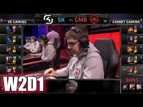 SK Gaming vs Gambit Gaming | S5 EU LCS Spring 2015 Week 2 Day 1 | SK vs GMB W2D1G4 VOD 60FPS