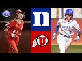 20 Duke Vs Utah Highlights 2022 College Softball Highlights