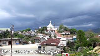 preview picture of video 'Timelapse before heavy rainfall in Lengkhua, Mizoram'