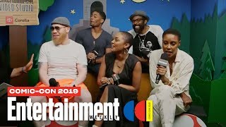 'Black Lightning' Stars Cress Williams, China Anne McClain & Cast | SDCC 2019 | Entertainment Weekly video