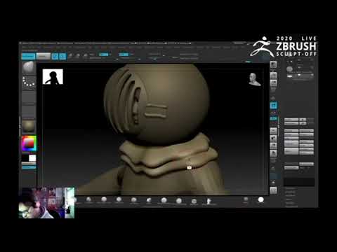 ZBrush Sculpt Off ZBrush Summit 2020 Steampunk Robot Timelapse