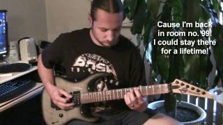 SOILWORK - Room No. 99 - Rythm guitar cover + Lyrics