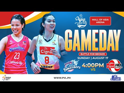 CREAMLINE vs. CIGNAL - Full Match | Battle for 3rd | 2025 PVL on Tour