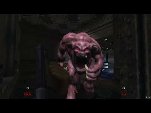 Doom w/ Mods - The D64ifier Core & Brutal Doom 64 gameplay mod - Doom Zero maps 1 & 2