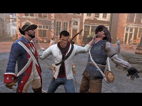 Assassin's Creed III : Desmond Miles Brutal Combat In New York