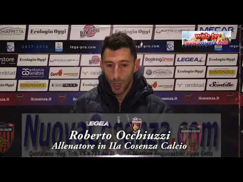 Cosenza-Lecce 0-1, Mister Occhiuzzi