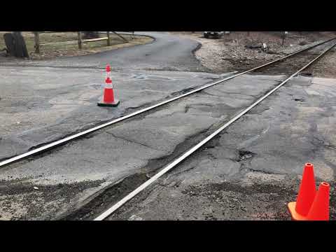 South Coast prelim work done on Thurs. at Middleboro Ave. rail crossing.