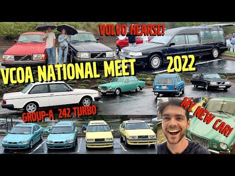 VCOA Volvo Club of America National Meet 2022 and My New 1972 Volvo 164E!