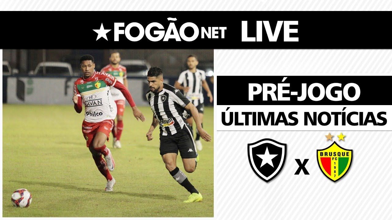 LIVE | Botafogo x Brusque – onde assistir, prováveis escalações e últimas notícias