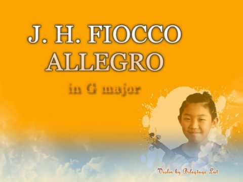 Allegro by J. H. Fiocco
