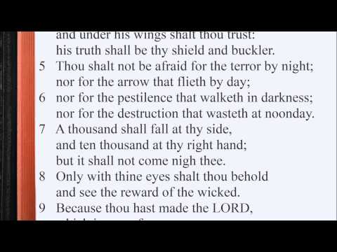 Psalm 91:1-16 ♩♫ KJV Scripture Song [Alternate version], Full Chapter
