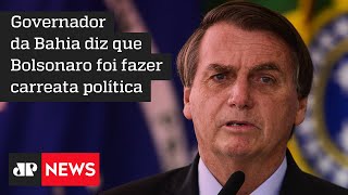 Rui Costa diz que Bolsonaro não se comoveu com tragédia na Bahia
