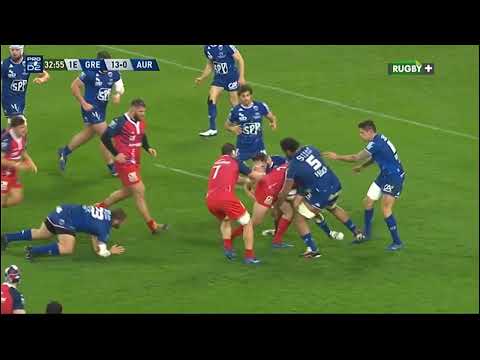 levi Douglas highlights grenoble - Aurillac 27 - 23