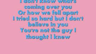 Cry - The Veronicas lyrics