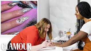 Working As a 3D Nail Artist for a Day | Temp Jobs | Glamour