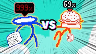Gamblecore VS Burger Man