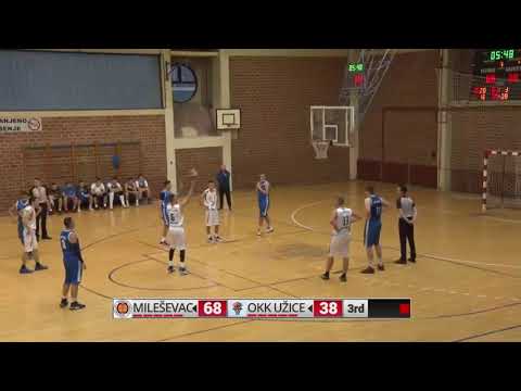 TV5: KK Mileševac - OKK Užice (2. poluvreme)