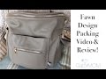 Fawn Design | Stone grey bag review/packing video ...