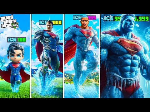 SHINCHAN Upgrading To ICE SUPERMAN In GTA 5
