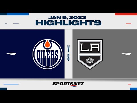 NHL Highlights | Oilers vs. Kings - January 9, 2023