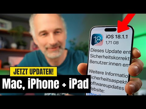 Wichtig! Sicherheitsupdates macOS 15.1.1, iOS 18.1.1 und visionOS 2.1.1 – installieren oder warten?
