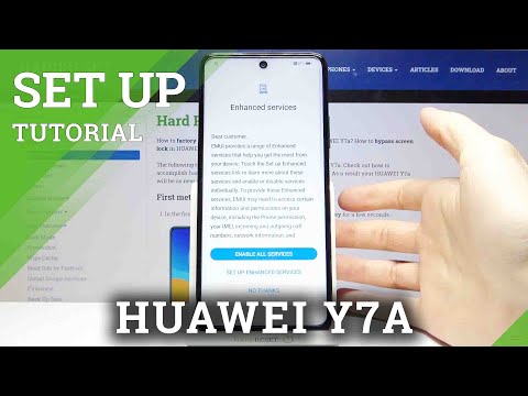 How to Set Up HUAWEI Y7a – Activation Process