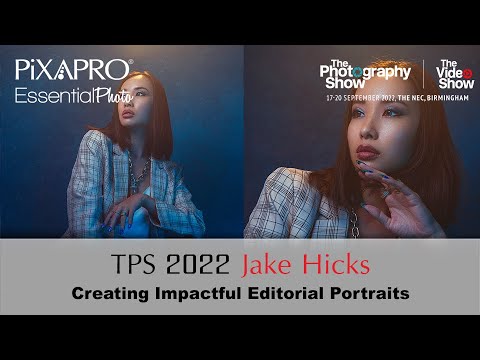 Jake Hicks - How to Create Impactful Editorial Portraits LIVE at TPS 2022