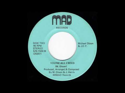 michael dixon & joy  -  You're All I Need