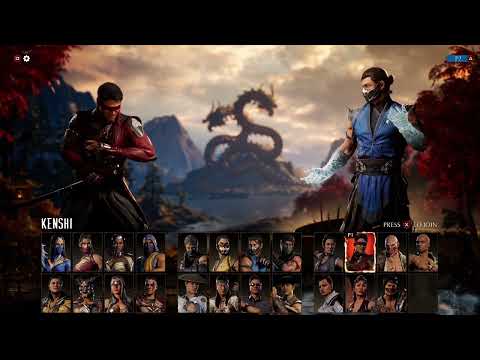 Mortal Kombat 1 - Johnny Cage calling Kenshi "Sexyface"