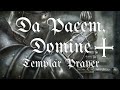 DA PACEM, DOMINE | Extended Templar Prayer, Winter Sounds | ASMR Ambience
