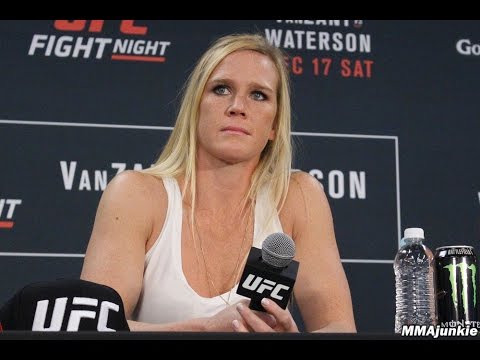 Holly Holm Discusses Ronda Rousey’s Media Blackout