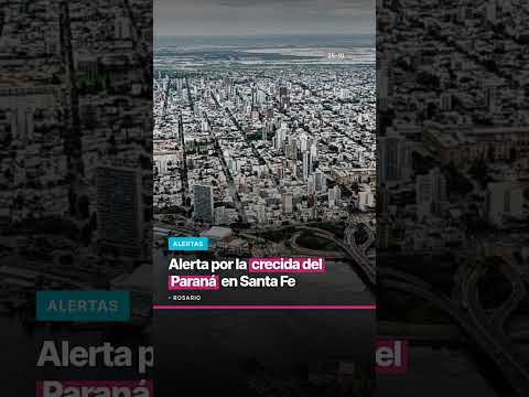 Alerta por la crecida del Paraná en Santa Fe
