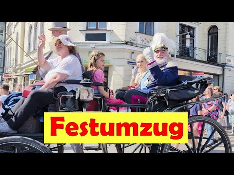 Festumzug zum Schlossfest in Schwerin