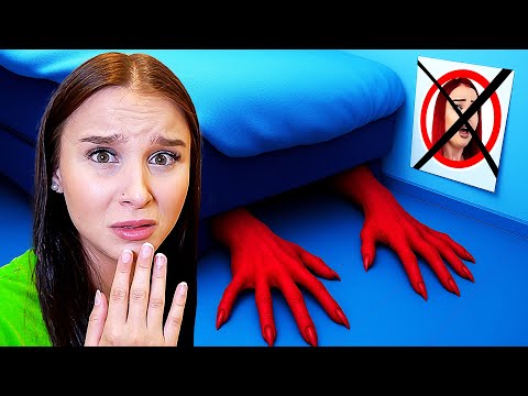 MÄDCHEN UNTER DEM BETT : will Alina loswerden ! 🤯🚷