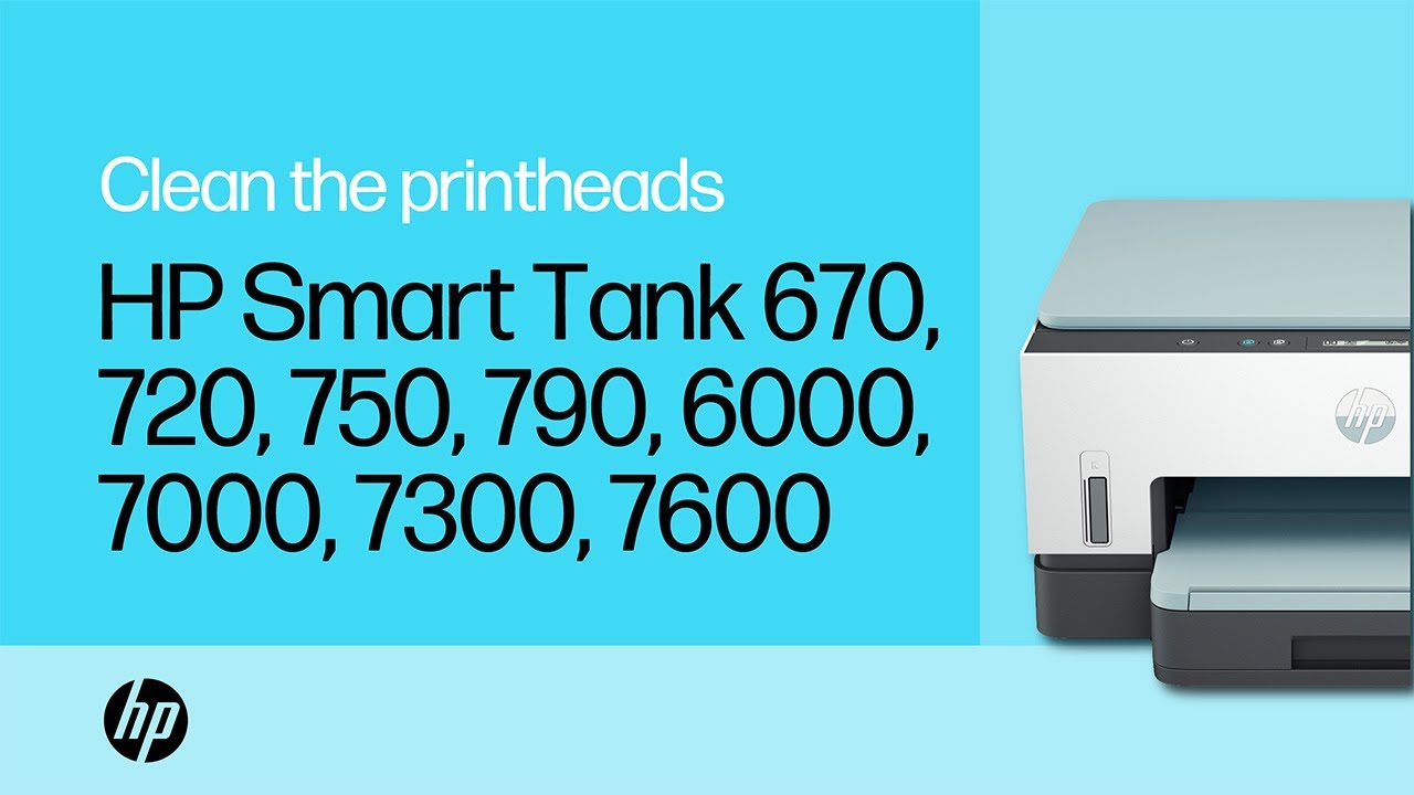 Hướng dẫn vệ sinh đầu in : HP Smart Tank 670, 720, 750, 790, 6000, 7000, 7300, 7600 | Hỗ trợ của HP.