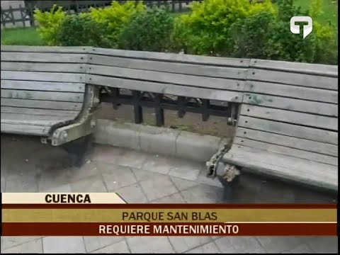 Parque San Blas requiere mantenimiento