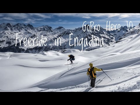 Knocking on Heavens Door | Freeride in Engadina | GoPro Hero 10 | 4K